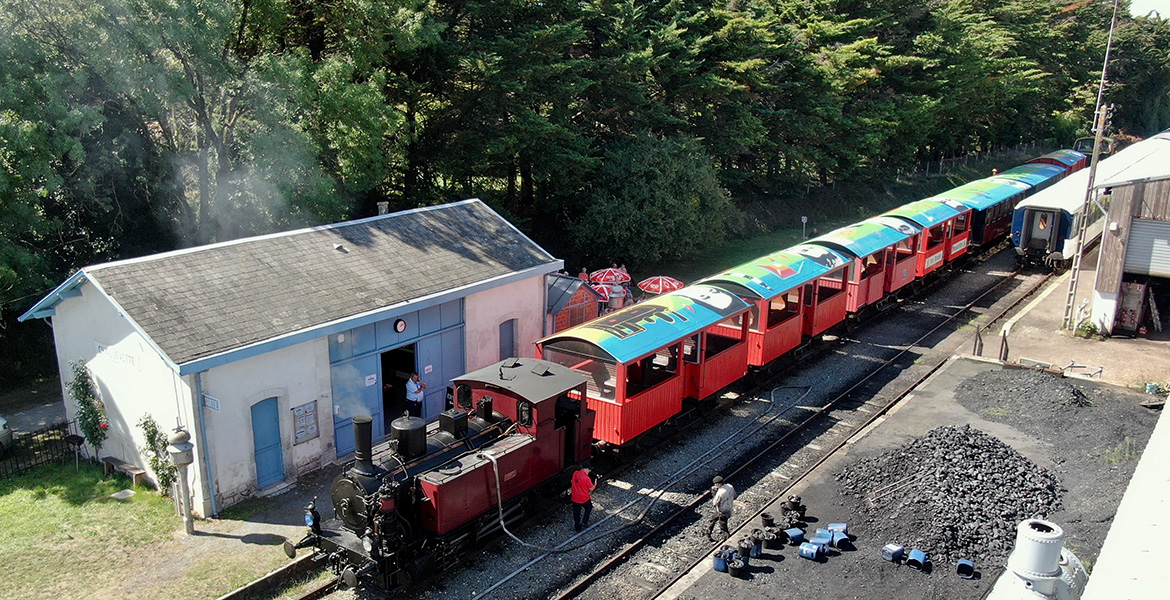 Dépôt ferroviaire du train des Mouettes